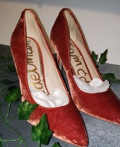 Sam Edelman Hazel Dress Pump (Paprika Velvet)